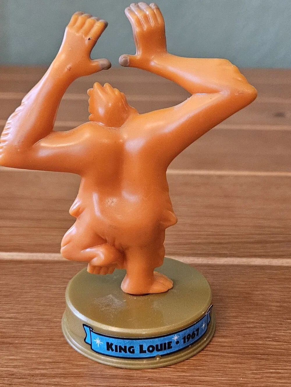 Vintage 2002 McDonald's Happy Meal King Louie Toy Disney 100 Years of Magic